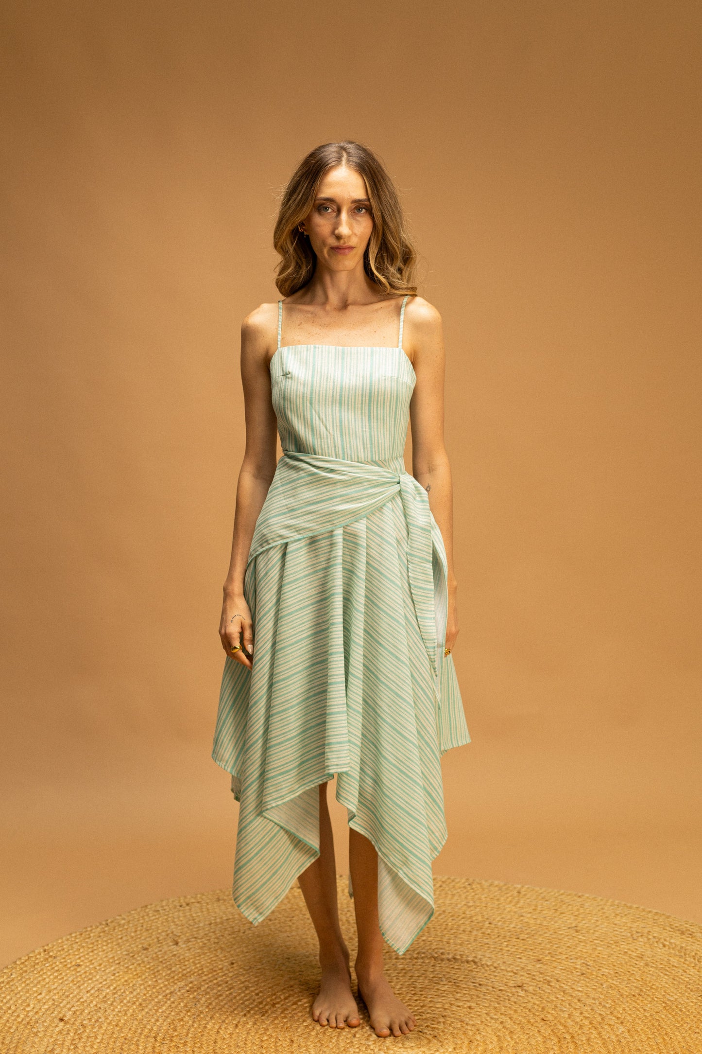 Mila Dress Turquoise
