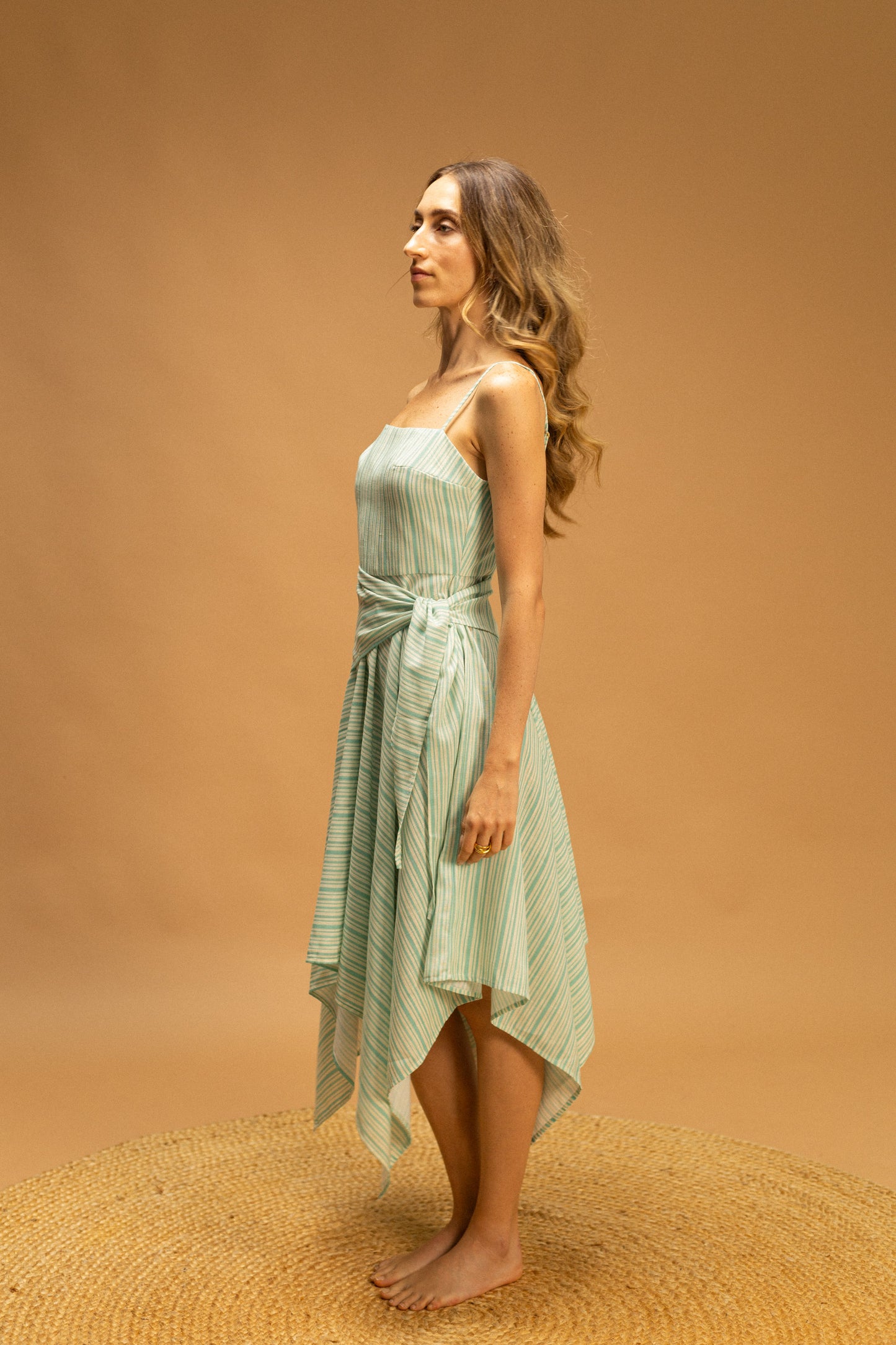 Mila Dress Turquoise