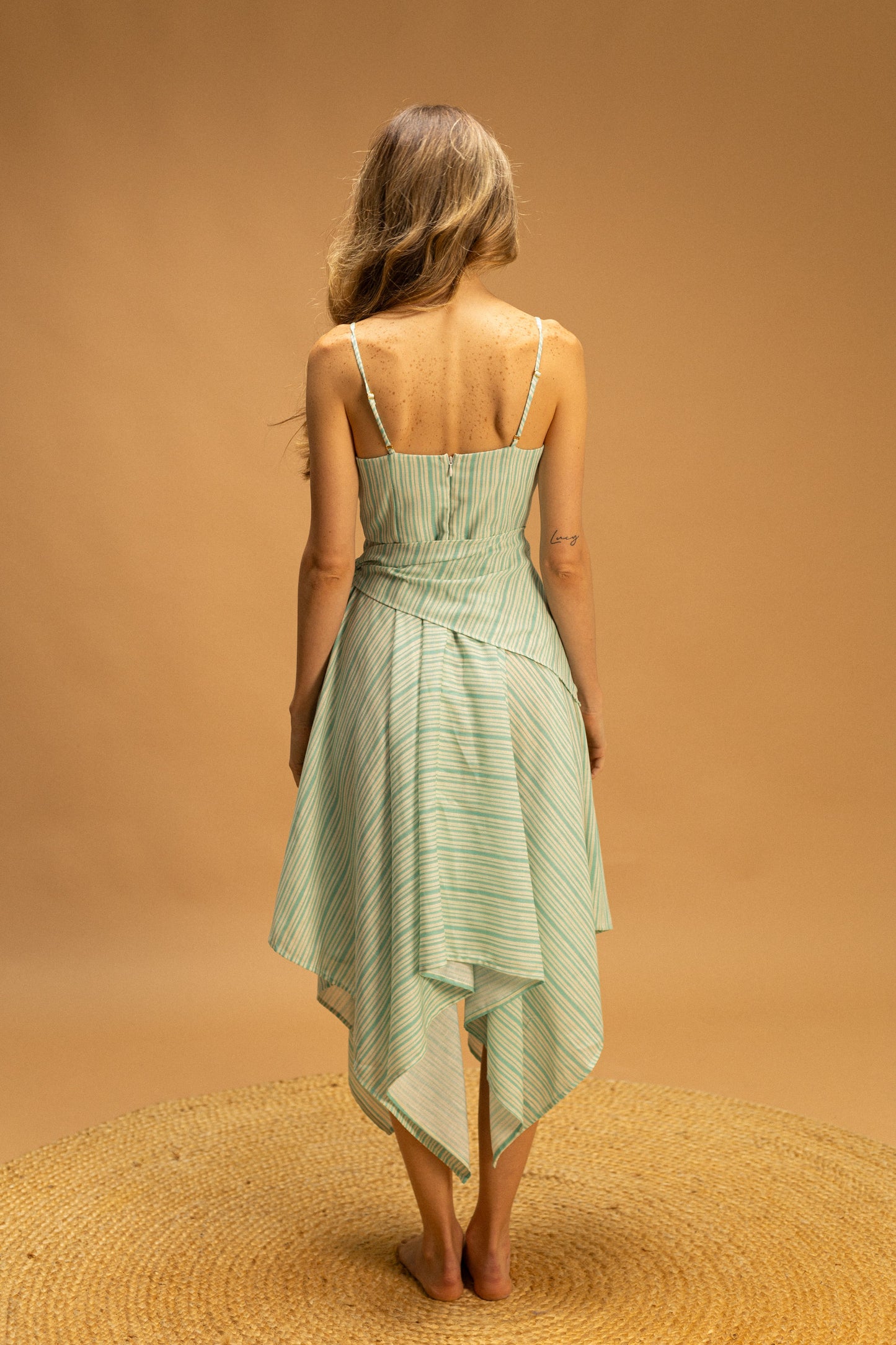 Mila Dress Turquoise