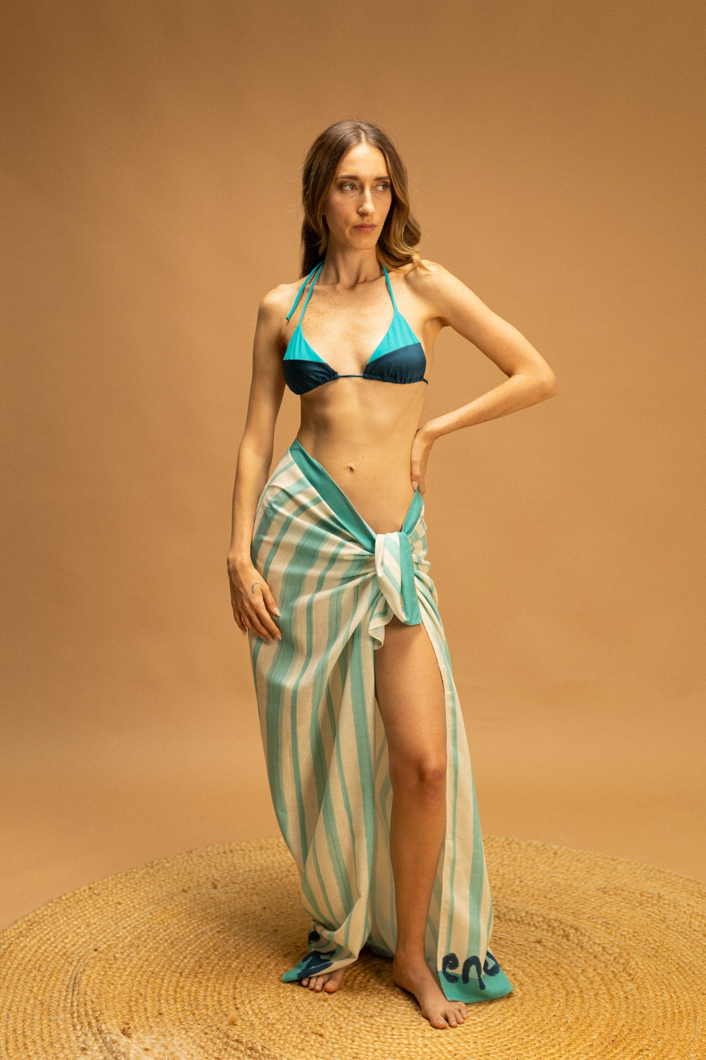 Vega Triangle Bikini Turquoise