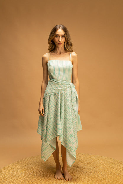 Mila Dress Turquoise