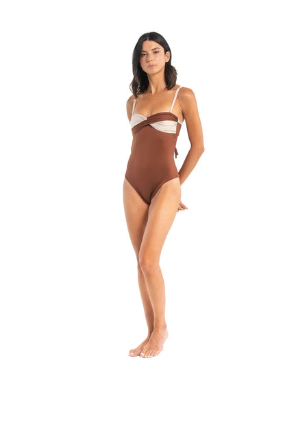 Lena One-Piece Brown