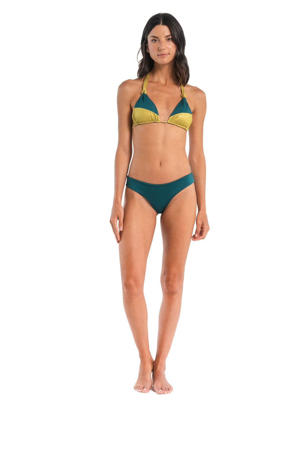 Senia Triangle Bikini Aqua