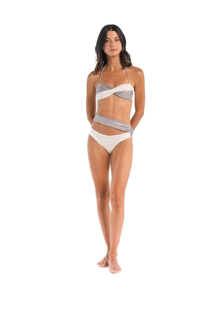 Elia Strapless Bikini Ivory