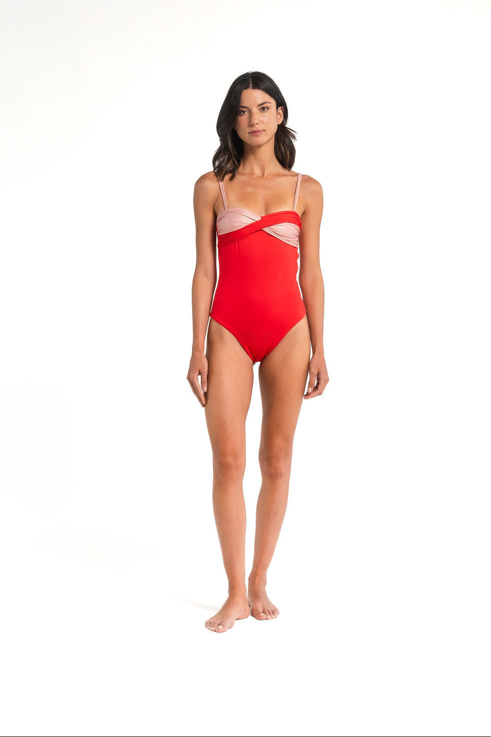 Lena One-Piece Red