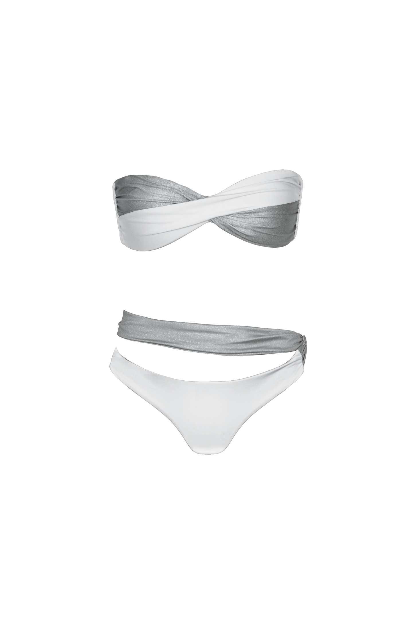 Elia Strapless Bikini Ivory