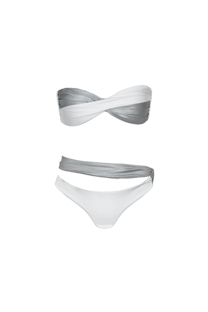 Elia Strapless Bikini Ivory